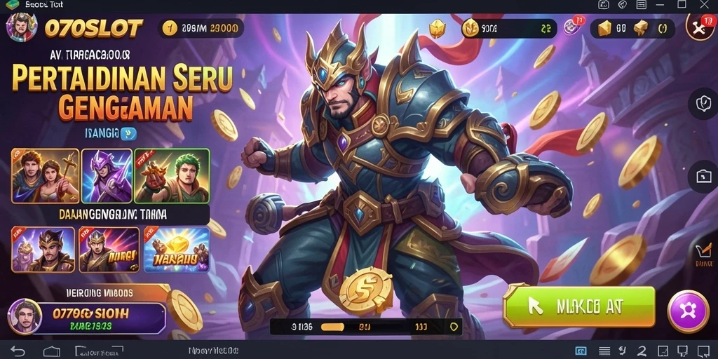 Tangkapan layar gameplay 070SLOT yang menegangkan dan penuh aksi.