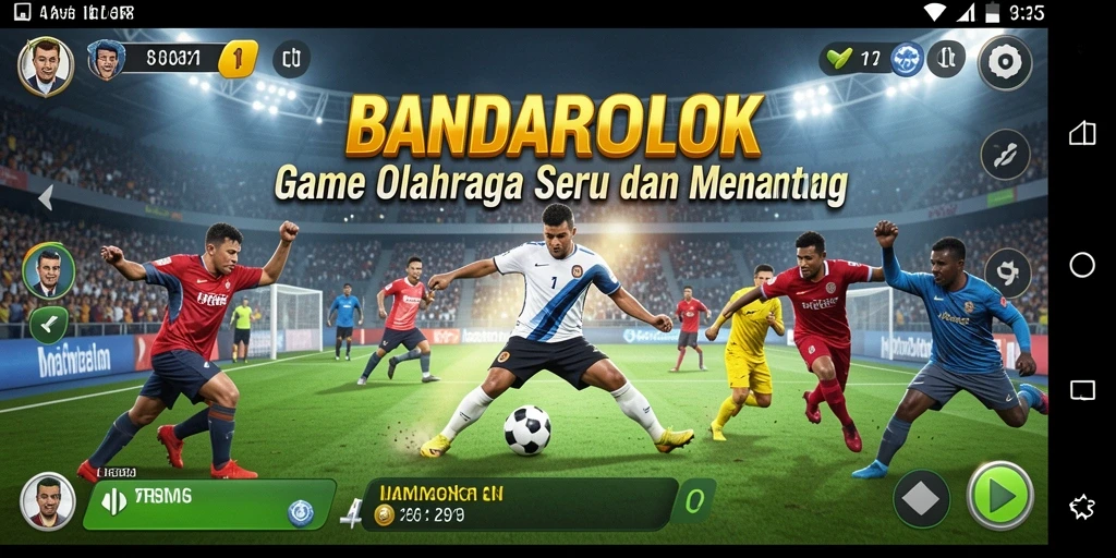 Tampilan menarik dan seru dari gameplay BANDARCOLOK.