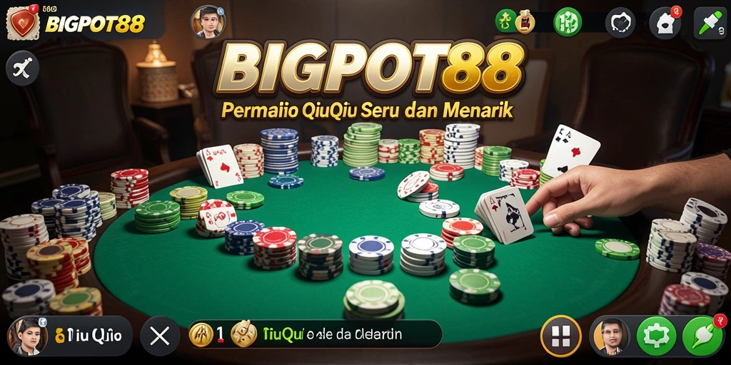 Screenshot gameplay QiuQiu yang menegangkan di BIGPOT88.