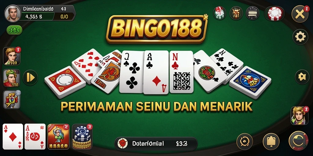 Tampilan gameplay BINGO188 yang seru dan interaktif.