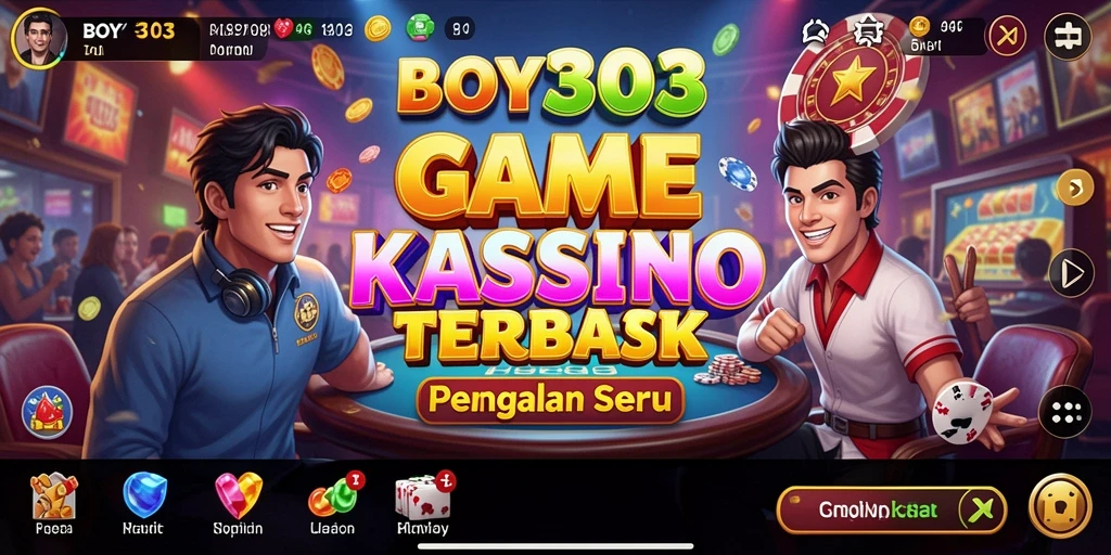 Tampilan gameplay seru di BOY303 dengan berbagai pilihan permainan Kasino.