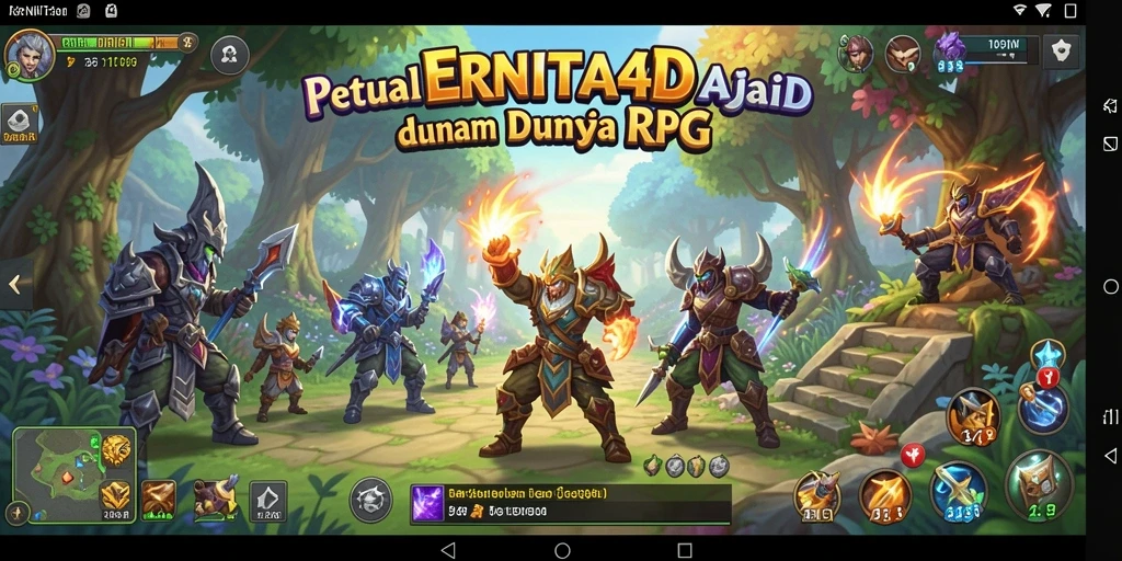 Tampilan Gameplay ERNITA4D yang menarik dan mendebarkan.