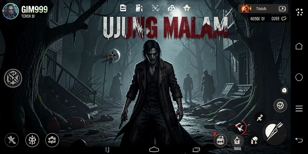 Gameplay menegangkan di dalam kegelapan yang mencekam.