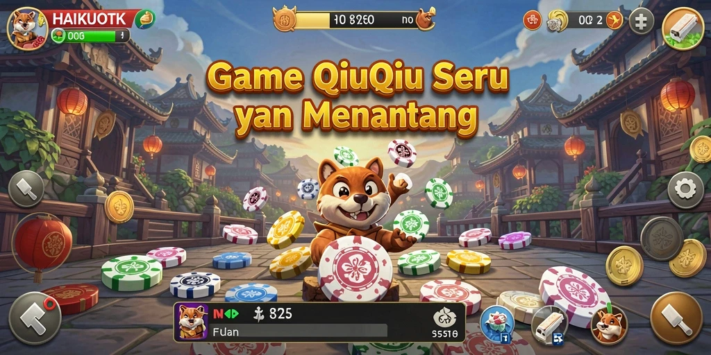 Screenshot gameplay HAIKUOTK yang menampilkan momen mendebarkan.