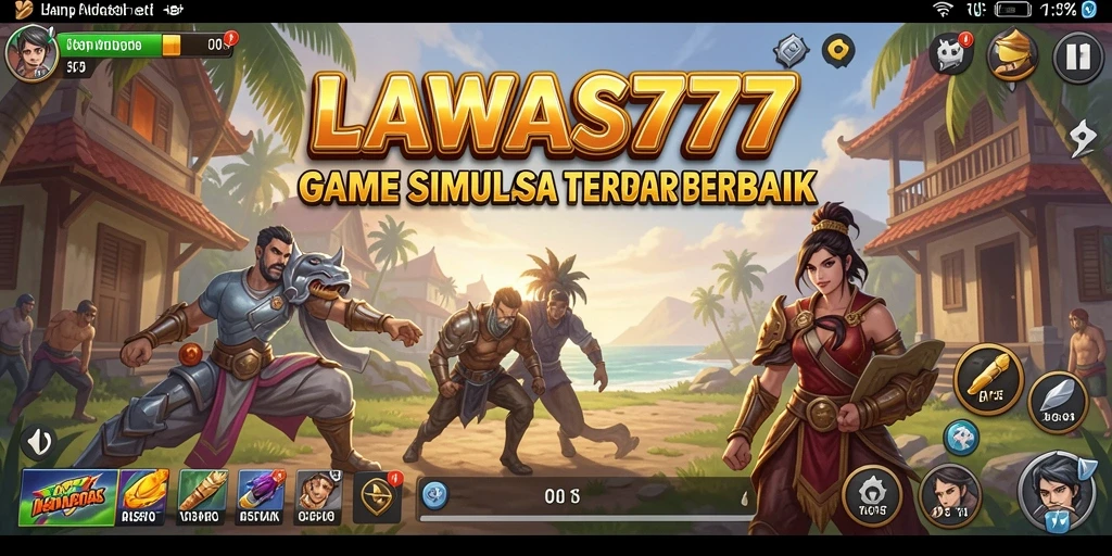 Tampilan gameplay LAWAS777 yang menakjubkan dan interaktif.