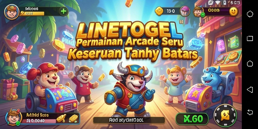 Tampilan gameplay seru dari LINETOGEL yang mengasyikkan.