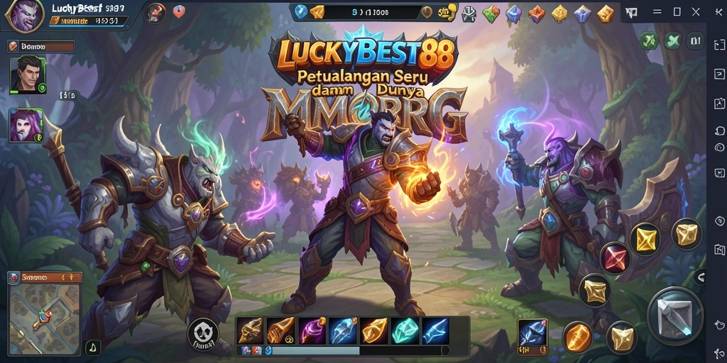 Tampilan gameplay LUCKYBEST88 dengan grafik berkualitas tinggi dan aksi seru.