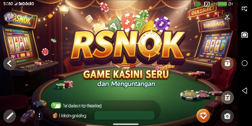 Tampilan gameplay Kasino yang mendebarkan dari RSNOK.