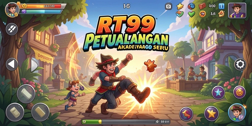 Tangkapan layar RT99 menampilkan aksi gameplay yang seru dan cepat.