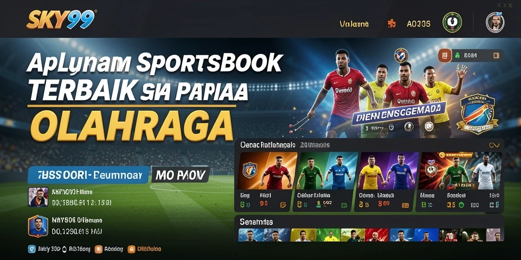 Tampilan gameplay taruhan olahraga yang seru di SKY99.