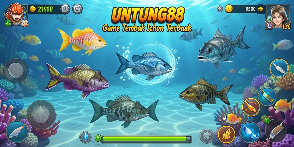 Gameplay seru menembak ikan di UNTUNG88.
