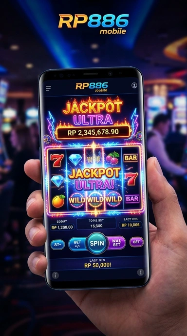 Tampilan utama rp886 dengan berbagai aplikasi baru.